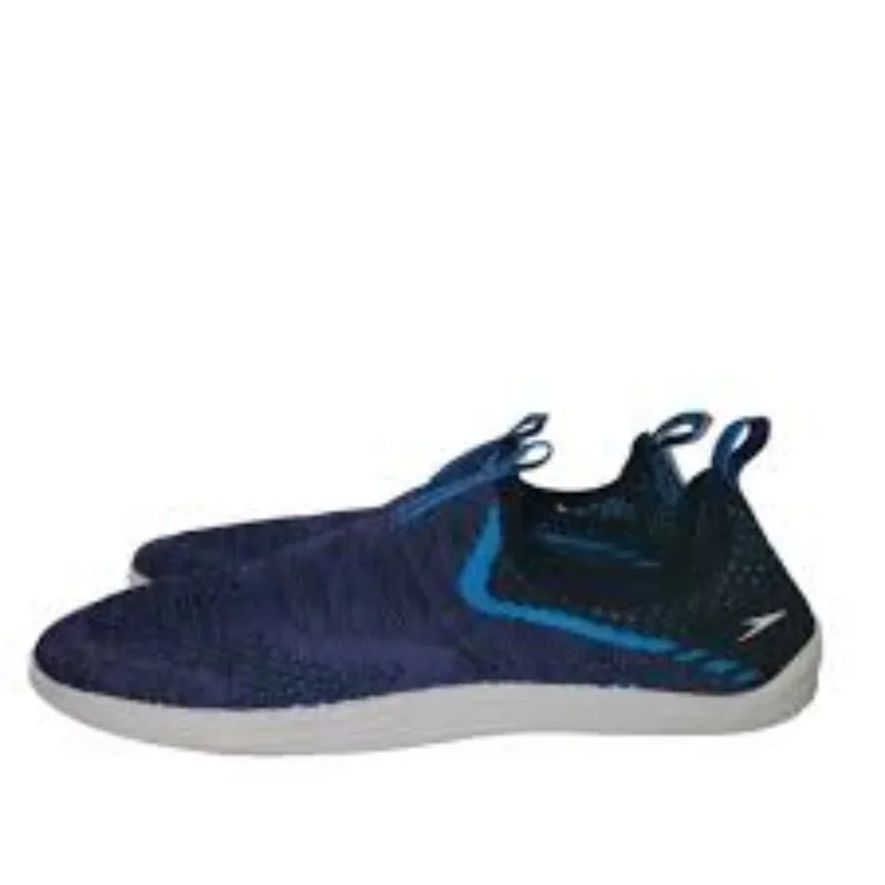 NWT Speedo Surf Strider Boys Sz 4/5 Water Shoes Boys Swim Blue NEW Slip on‎